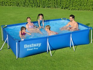 Bassein – Bestway Steel Pro, 300x201x66 hind ja info | Basseinid | kaup24.ee