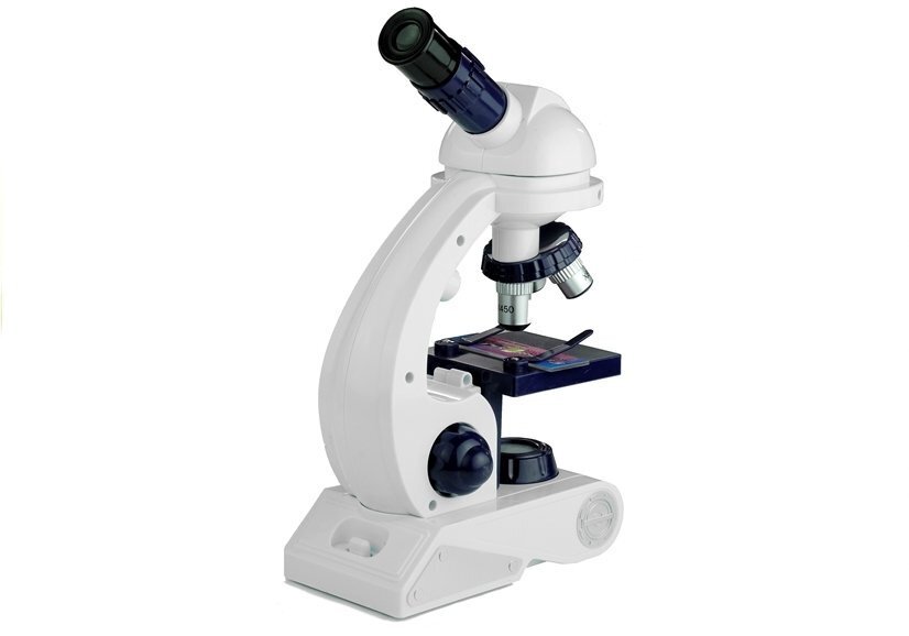Mikroskoop lastele koos tarvikutega цена и информация | Mikroskoobid ja teleskoobid | kaup24.ee