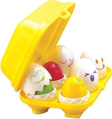 Игрушка-сортер Найди Яйцо Tomy Hide'n'Squeak Eggs Art.1581  цена и информация | Развивающие игрушки | kaup24.ee