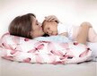 La Bebe™ Rich Maternity Pillow Art.49527 Pink Red Dots Pakaviņš (pakavs) mazuļa barošana, gulēšanai, pakaviņš grūtniecēm, 30x104 cm hind ja info | Beebide ja laste voodipesu | kaup24.ee