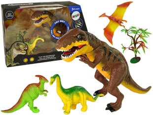 Набор фигурок динозавров Стегозавр, Птеранодон цена и информация | Развивающий мелкую моторику - кинетический песок KeyCraft NV215 (80 г) детям от 3+ лет, бежевый | kaup24.ee