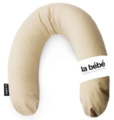 La Bebe™ Rich Maternity Pillow Art.49551 Beige Pakaviņš mazuļa barošanai / gulēšanai / pakaviņš grūtniecēm , 30x104cm цена и информация | Детское постельное бельё | kaup24.ee