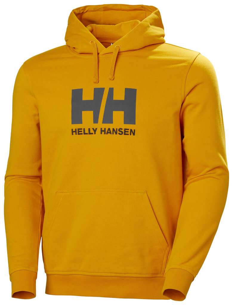 Helly Hansen meeste dressipluus HH LOGO, sinepikollane цена и информация | Meeste pusad | kaup24.ee