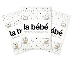 Детскиe хлопковые пеленочки La Bebe™ Set 75x75(3) Art.77289 Bunnies, 75x75 cм, 3 шт. цена и информация | Подгузники | kaup24.ee