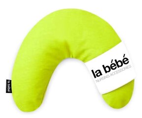 Подкова для сна, путешествий, кормления малыша La Bebe™ Mimi Pillow Art.78759 Lime green, 19x46cм цена и информация | Детское постельное бельё | kaup24.ee