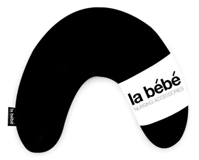 La Bebe™ Mimi Nursing Cotton Pillow Art.78938 Solid black Travel pillow цена и информация | Beebide ja laste voodipesu | kaup24.ee