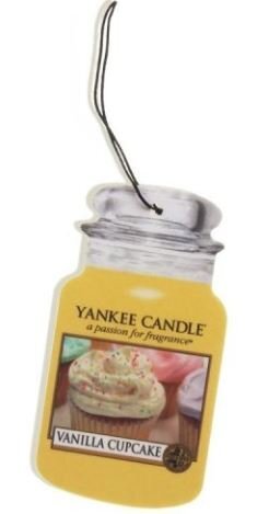 Auto õhuvärskendaja Yankee Candle Car Jar Vanilla Cupcake цена и информация | Autolõhnastajad | kaup24.ee