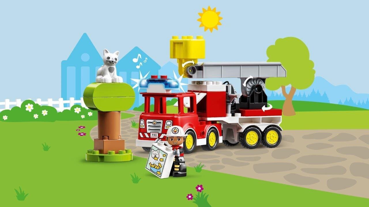 10969 LEGO® DUPLO Town Tuletõrjeauto hind ja info | Klotsid ja konstruktorid | kaup24.ee