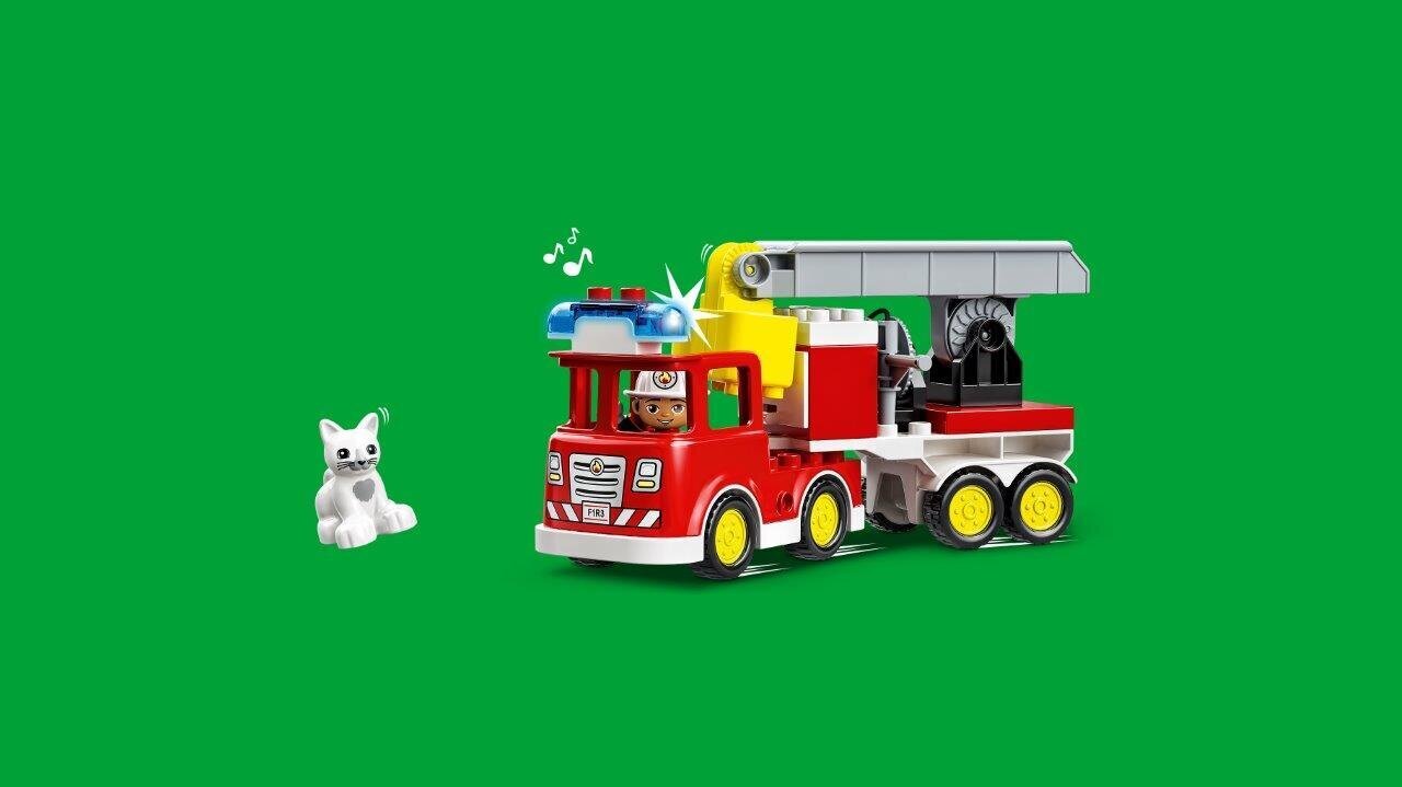 10969 LEGO® DUPLO Town Tuletõrjeauto hind ja info | Klotsid ja konstruktorid | kaup24.ee