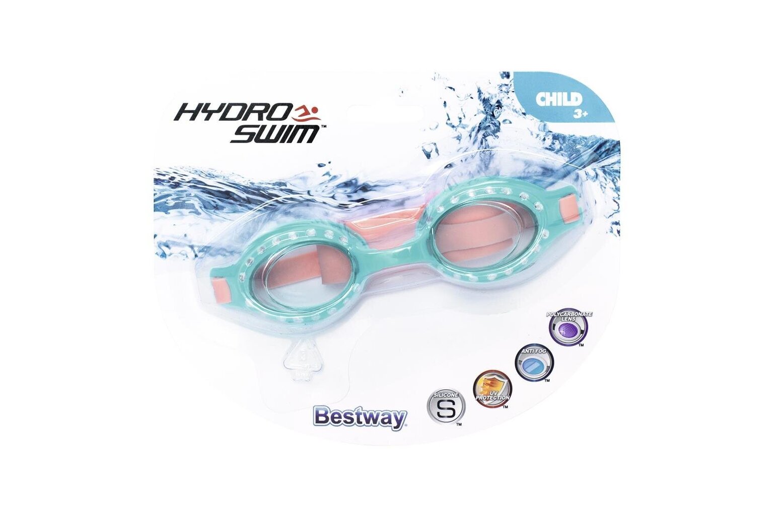 Ujumisprillid lastele Bestway HydroSwim Sparkle'n'Shine, erinevad värvid hind ja info | Ujumisprillid | kaup24.ee