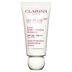 Защитный увлажняющий Clarins UV Plus Multi-Protection SPF50-PA+++ Beige, 30 мл цена и информация | Кремы для лица | kaup24.ee