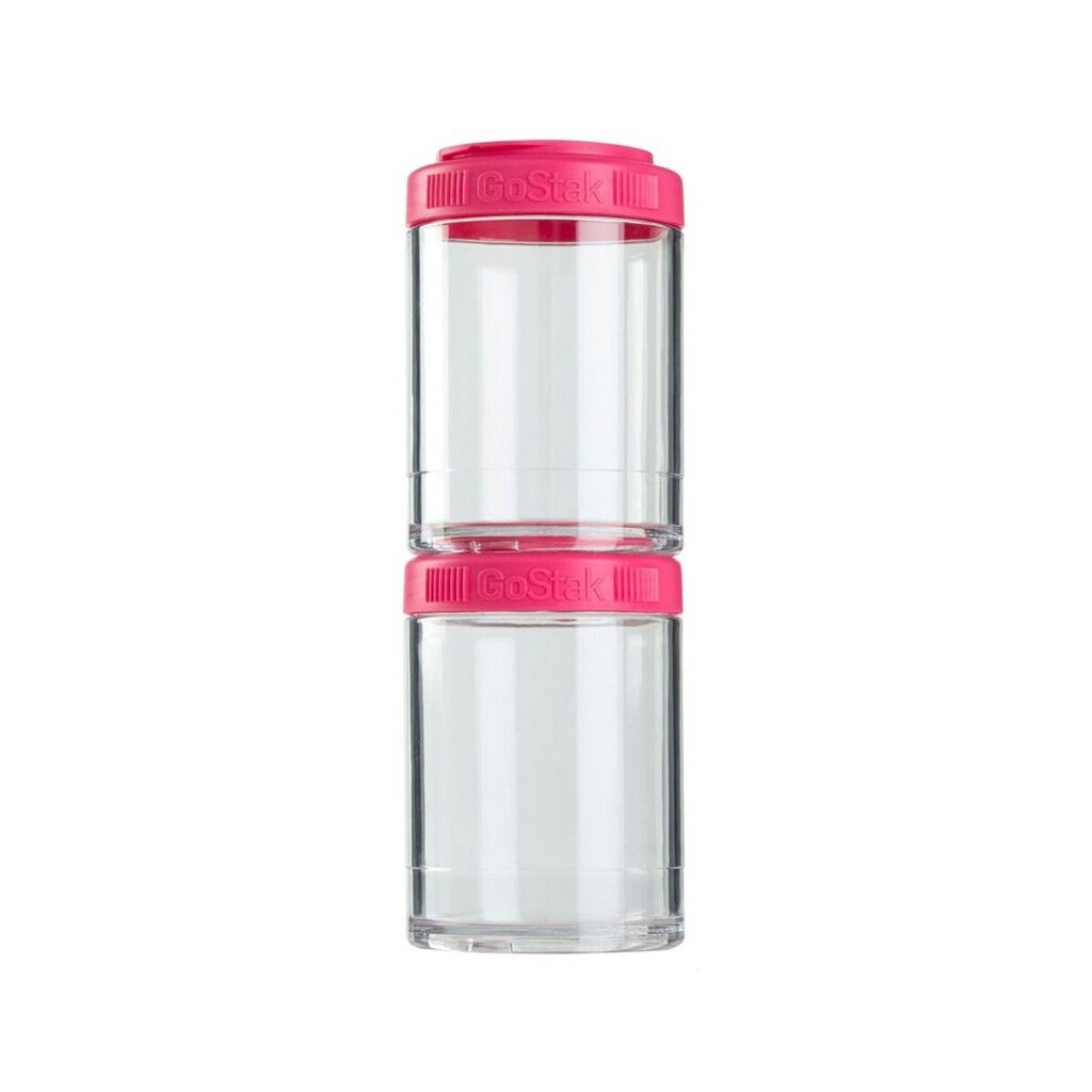 BlenderBottle Storage GoStak, roosa (2 x 150 ml) hind ja info | Toidu säilitusnõud | kaup24.ee