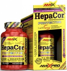 Amix Nutrition HepaCor Protector 90 капсул цена и информация | Витамины, пищевые добавки, препараты для хорошего самочувствия | kaup24.ee