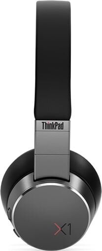 Kõrvaklapid Lenovo ThinkPad X1 Headphones Wireless Head-band Calls/Music Bluetooth Black, Grey, Silver цена и информация | Kõrvaklapid | kaup24.ee