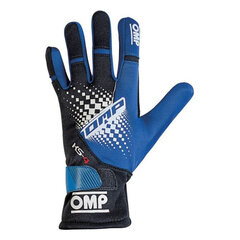 Men's Driving Gloves OMP MY2018 Sinine Must hind ja info | Jõusaali kindad | kaup24.ee