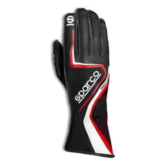 Men's Driving Gloves Sparco Record 2020 Must hind ja info | Moto aksessuaarid | kaup24.ee