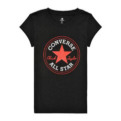 Lühikeste varrukatega T-särk, naiste Converse Timeless Chuck Patch G Must S6422770 цена и информация | Рубашки для мальчиков | kaup24.ee