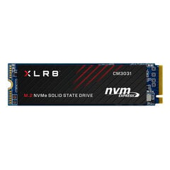 PNY XLR8 CM3031 M.2 500 GB PCI Express 3.0 3D NAND NVMe hind ja info | Sisemised kõvakettad (HDD, SSD, Hybrid) | kaup24.ee