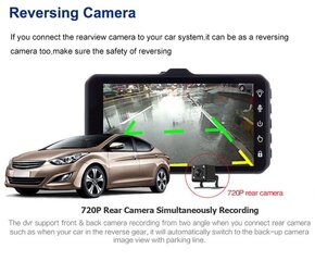 Видеорегистратор, Регистратор вождения с сенсорным экраном цена и информация | Видеорегистраторы | kaup24.ee