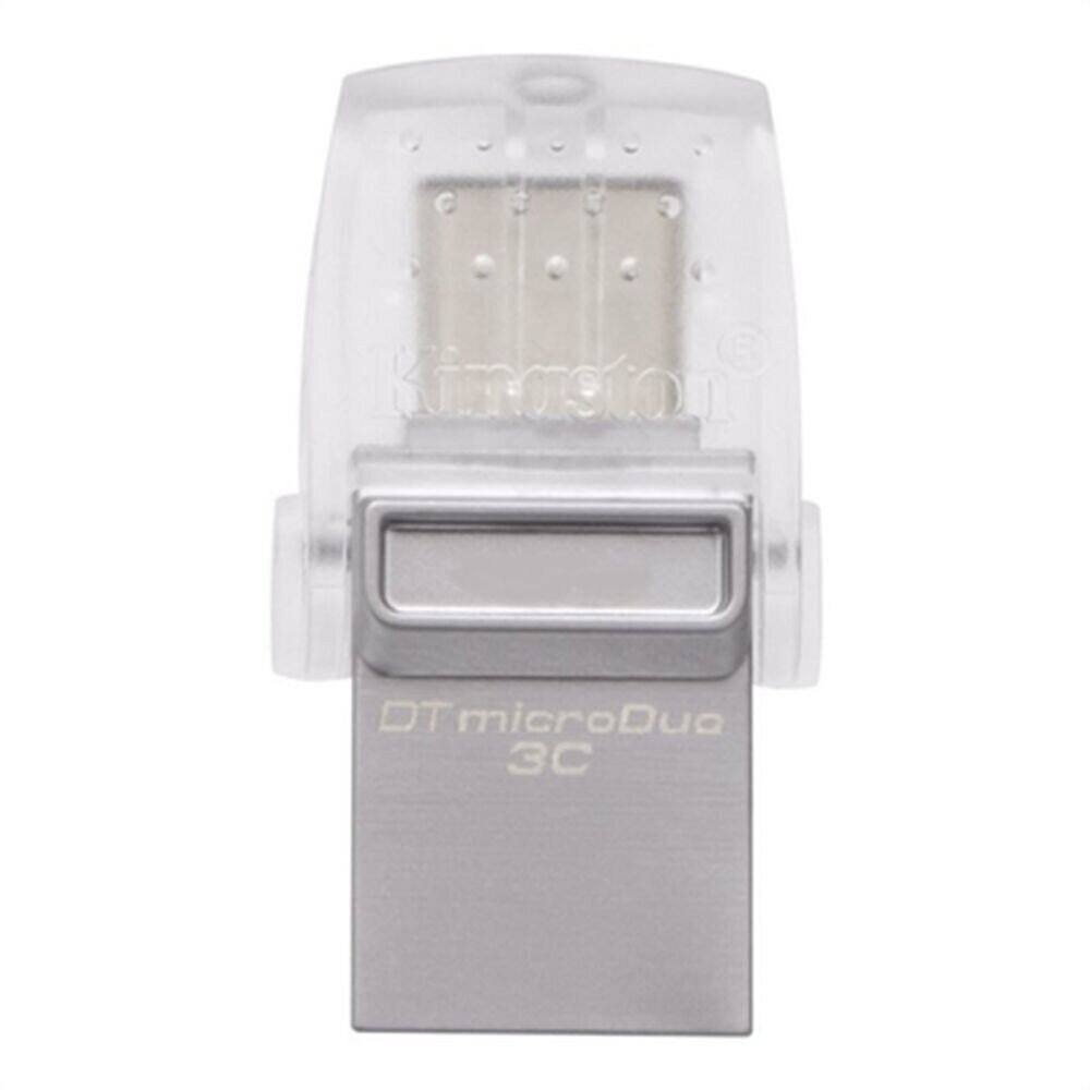 Kingston DTMicroDuo3C 128GB USB 3.0 hind ja info | Mälupulgad | kaup24.ee