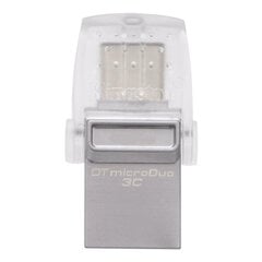 USB-накопитель Kingston DTMicroDuo3C 256GB, USB 3.0 цена и информация | USB накопители | kaup24.ee