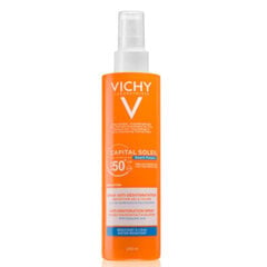 Vichy Skin (Anti-Dehydration Spray) SPF 50+ Capital Soleil Beach Protect (Anti-Dehydration Spray) 200 ml 200ml hind ja info | Kehakreemid, losjoonid | kaup24.ee