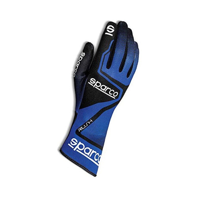 Men's Driving Gloves Sparco Rush 2020 Sinine цена и информация | Jõusaali kindad | kaup24.ee