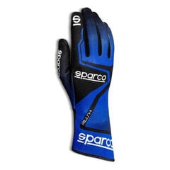 Men's Driving Gloves Sparco Rush 2020 Sinine цена и информация | Перчатки для турника и фитнеса | kaup24.ee