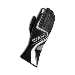 Men's Driving Gloves Sparco Record 2020 Must hind ja info | Mootorratta kindad, kaitsmed | kaup24.ee