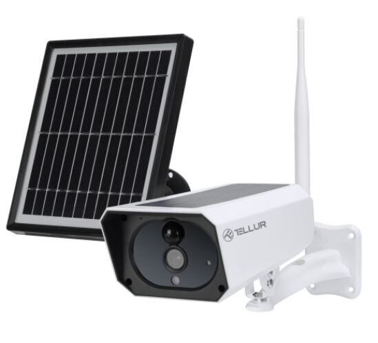 Nutikas valvekaamera päikesepaneeliga WiFi Tellur TLL331231 цена и информация | Valvekaamerad | kaup24.ee