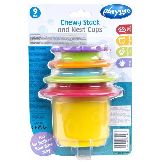 Vannimänguasi Playgro Nest Cups, 187253 hind ja info | Imikute mänguasjad | kaup24.ee