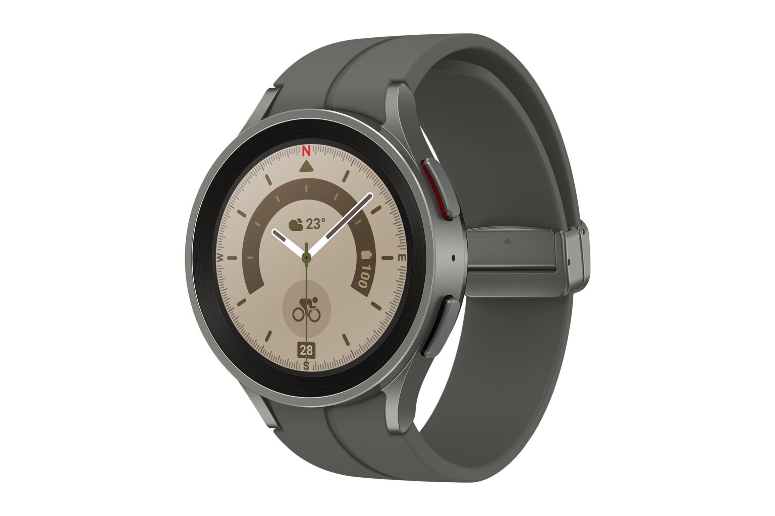 Samsung Galaxy Watch 5 Pro (LTE,45mm), Titanium SM-R925FZTAEUE hind ja info | Nutikellad (smartwatch) | kaup24.ee