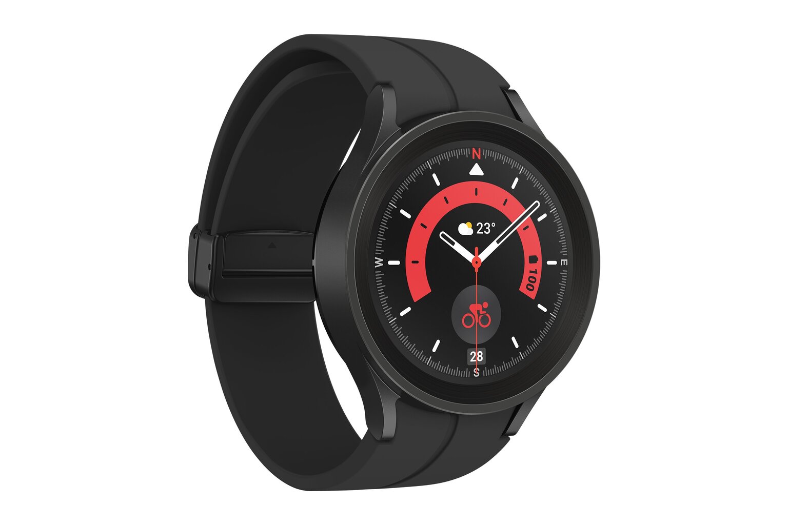 Samsung Galaxy Watch 5 Pro (LTE,45mm), Black Titanium SM-R925FZKAEUE цена и информация | Nutikellad (smartwatch) | kaup24.ee