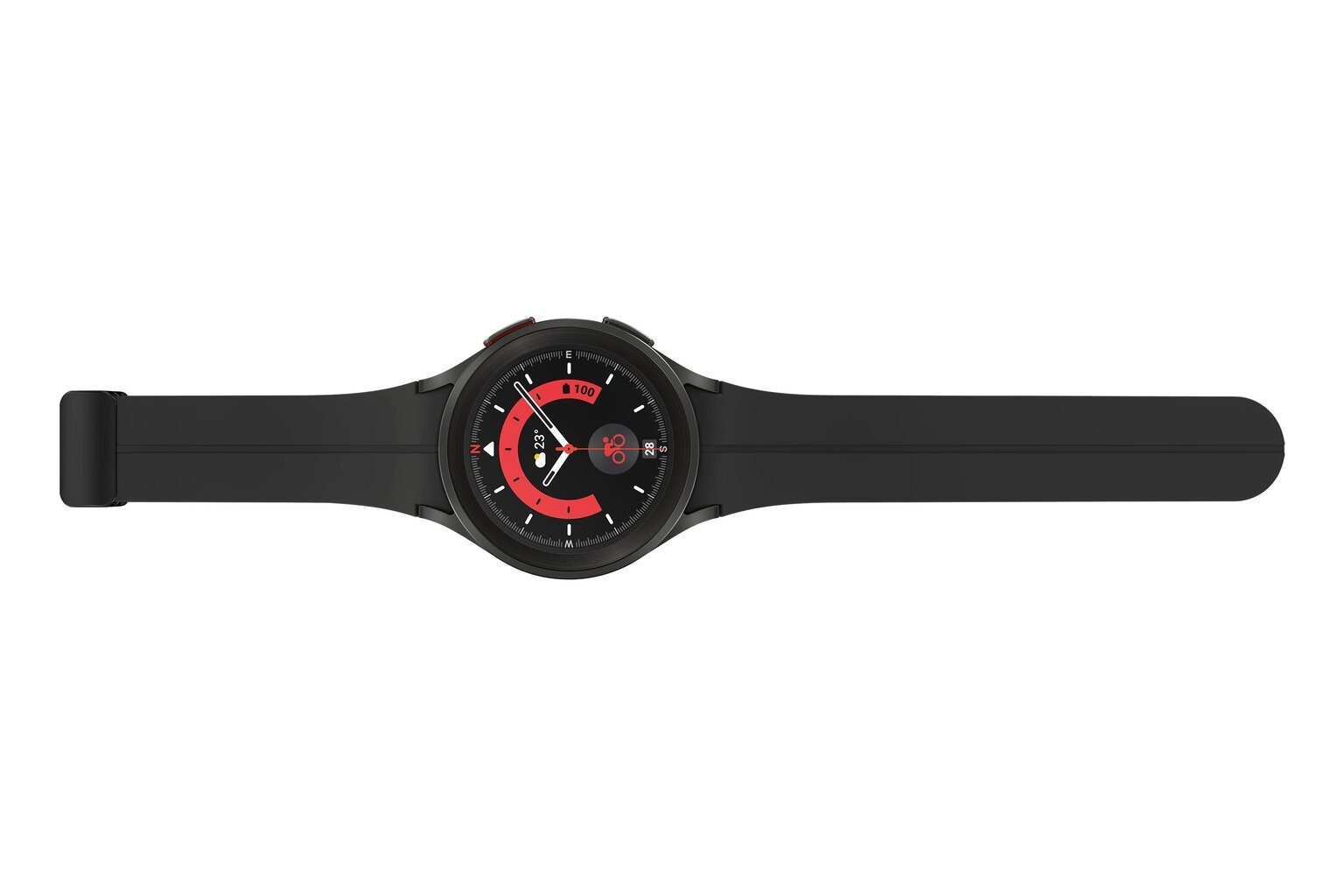 Samsung Galaxy Watch 5 Pro (LTE,45mm), Black Titanium SM-R925FZKAEUE цена и информация | Nutikellad (smartwatch) | kaup24.ee