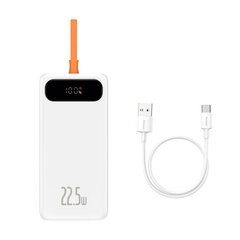 Akupank Baseus 10000mAh, 22.5W + USB-C hind ja info | Akupangad | kaup24.ee