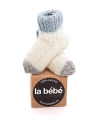 Натуральные шерстяные носочки для новорожденного La Bebe™ Lambswool Natural Eco Socks Art.81019 Random  цена и информация | Колготки, носочки для новорожденных | kaup24.ee