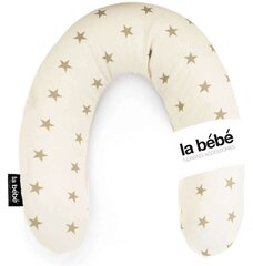 La Bebe™ Rich Cotton Nursing Maternity Pillow Art.81032 Stars Pakaviņš (pakavs) mazuļa barošana, gulēšanai, pakaviņš grūtniecēm, 30x104 cm цена и информация | Детское постельное бельё | kaup24.ee