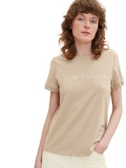 Tom Tailor naiste T-särk, beež hind ja info | Naiste T-särgid | kaup24.ee