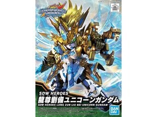 Bandai - SDW Heroes Long Zun Liu Bei Unicorn Gundam, 62018 цена и информация | Конструкторы и кубики | kaup24.ee