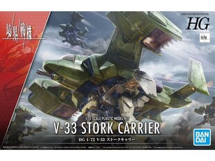 Bandai - HG Kyokai Senki V-33 Stork Carrier, 1/72, 62946 цена и информация | Конструкторы и кубики | kaup24.ee