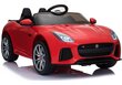 Jaguar F-Type elektriline ühekohaline, punane lakitud auto hind ja info | Laste elektriautod | kaup24.ee