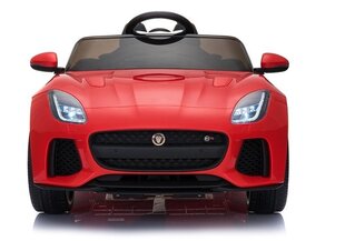 Jaguar F-Type elektriline ühekohaline sõiduk, punane hind ja info | Laste elektriautod | kaup24.ee