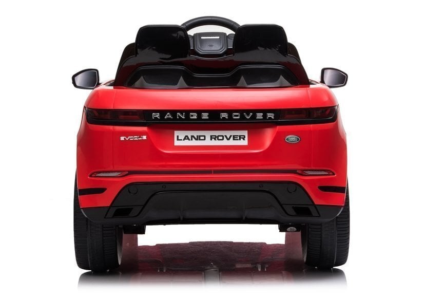 Range Rover Evoque ühekohaline elektriauto lastele, punane hind ja info | Laste elektriautod | kaup24.ee