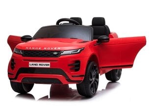 Range Rover Evoque ühekohaline elektriauto lastele, punane hind ja info | Laste elektriautod | kaup24.ee