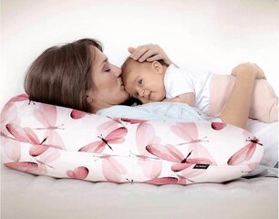 Подковка для сна, кормления малыша La Bebe™ Rich Maternity Pillow Art.85502 Elk Red 30x104 cм цена и информация | Детское постельное бельё | kaup24.ee