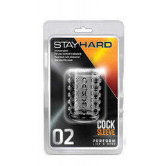 Stay hard cock sleeve 02 clear цена и информация | Секс игрушки, мастурбаторы | kaup24.ee