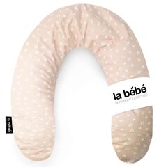 La Bebe™ Rich Maternity Pillow Art.101732 TicTacToe Pink Pakavs mazuļa barošanai, gulēšanai, pakaviņš grūtniecēm 30x104 cm hind ja info | Beebide ja laste voodipesu | kaup24.ee