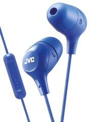 Вставные наушники JVC HA-FX38MAE, синие цена и информация | Наушники | kaup24.ee