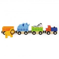 Магнит поезд Вига, дикие животные цена и информация | Игрушки для мальчиков | kaup24.ee
