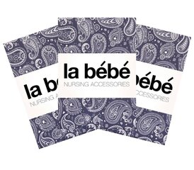 La Bebe™ Set 75x75(3) Art.111631 Kokvilnas/Satīna Autiņu komplekts 75x75 cm (3 gab.) цена и информация | Подгузники | kaup24.ee